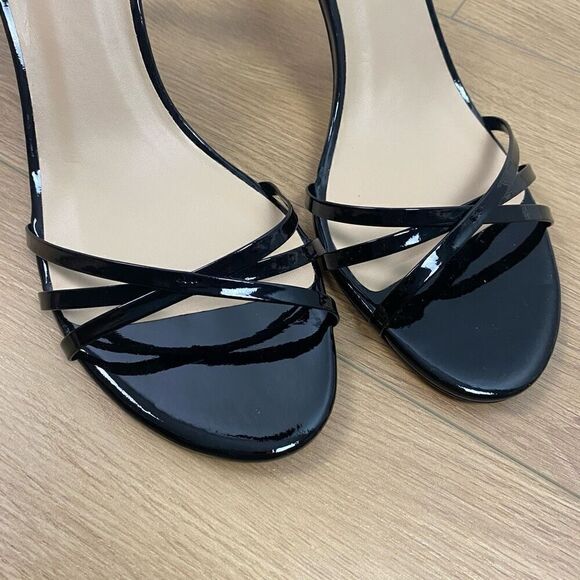 STUART WEITZMAN Starla Strappy Leather Heel Sandals - Picture 5 of 10